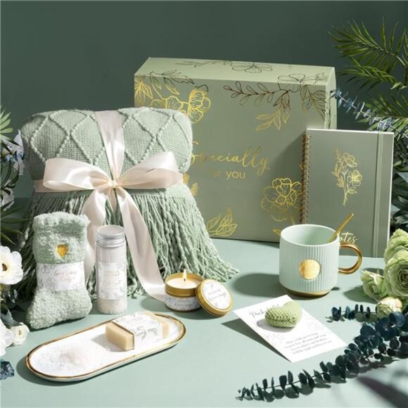 Self Care Gifts for Women Get Well Soon Gift Baskets, Unique Christmas Birthday - Picture 1 of 8